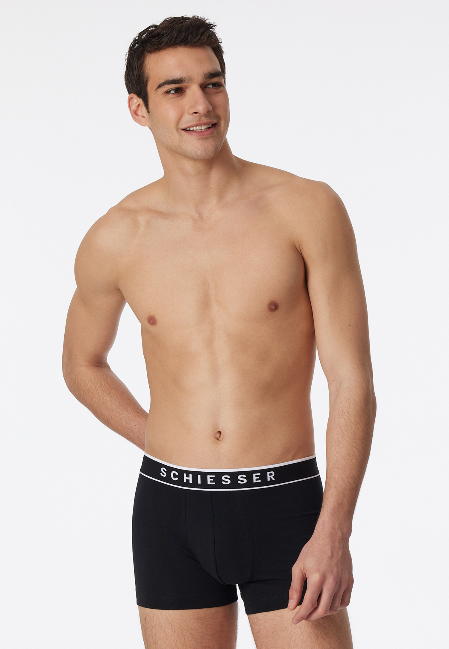 Shorts 3er-Pack Organic Cotton Webgummibund schwarz - 95/5 6 Shorts 3er-Pack Organic Cotton Webgummibund schwarz - 95/5 6 von Schiesser