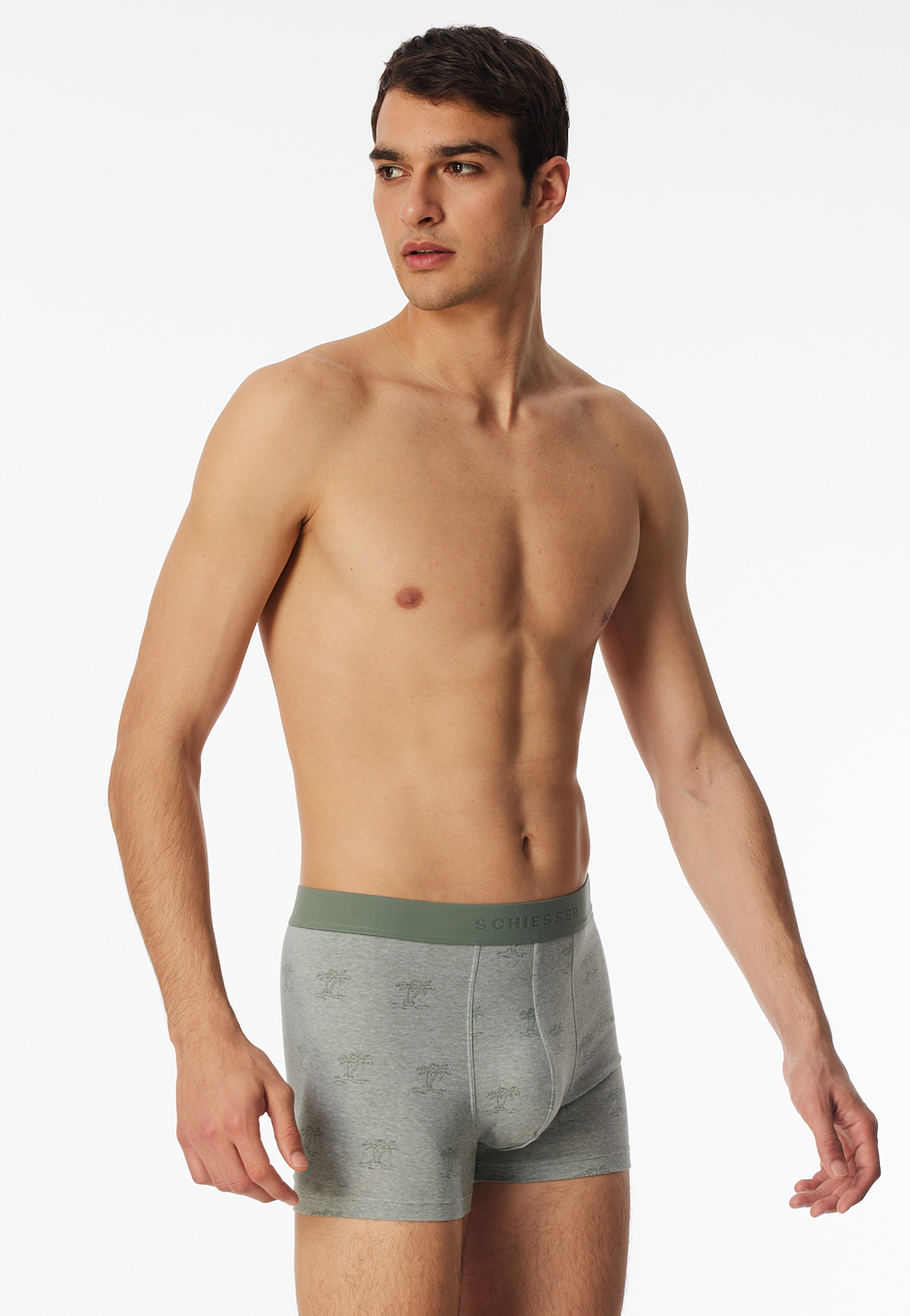 Shorts 3er-Pack Organic Cotton Webgummibund uni/gemustert mehrfarbig - 95/5 4 Shorts 3er-Pack Organic Cotton Webgummibund uni/gemustert mehrfarbig - 95/5 4 von Schiesser