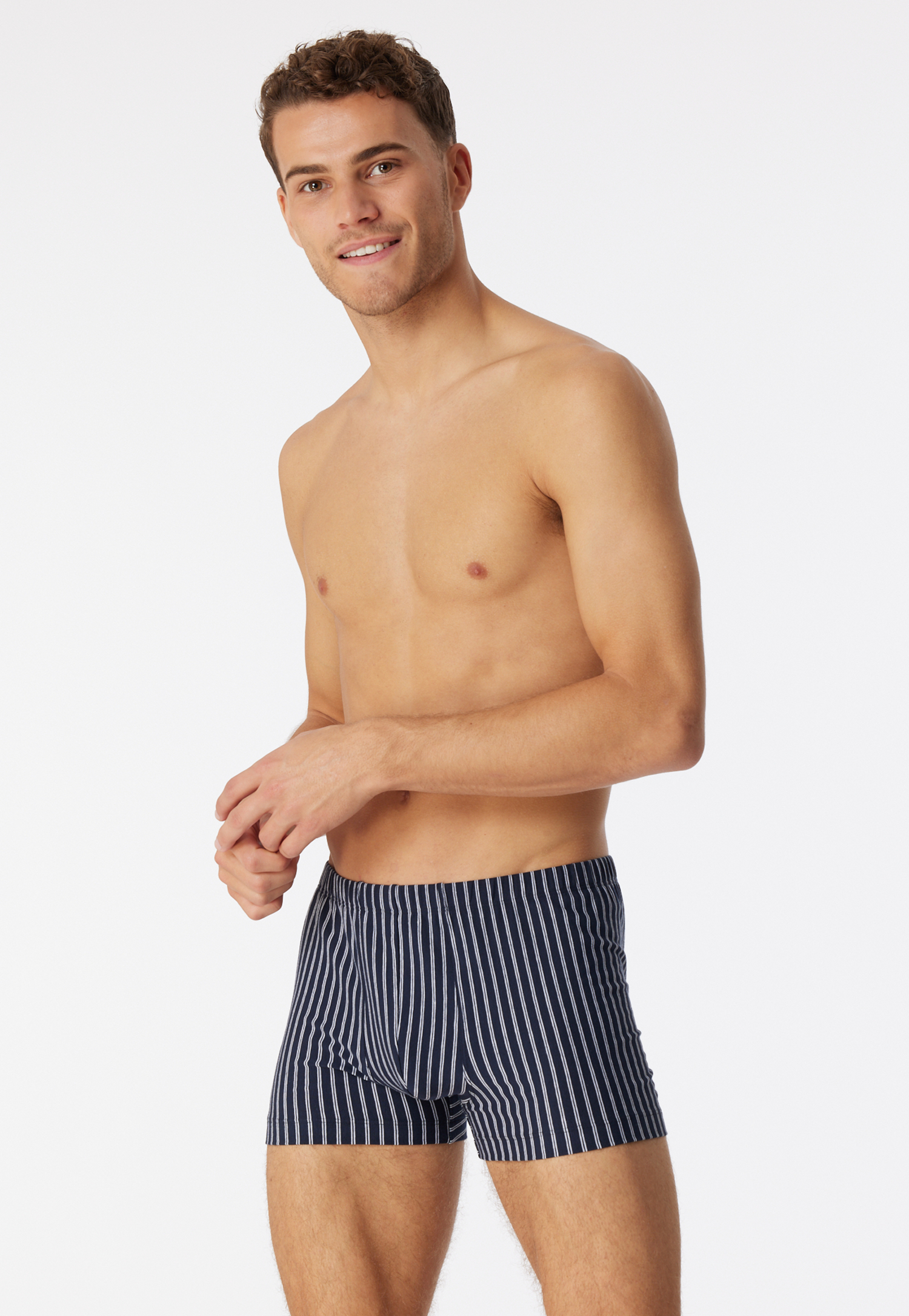 Shorts Organic Cotton Streifen mehrfarbig – 95/5 6 Shorts Organic Cotton Streifen mehrfarbig – 95/5 6 von Schiesser