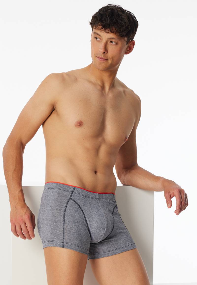 Shorts Organic Cotton gemustert nachtblau - 95/5 5 von Schiesser