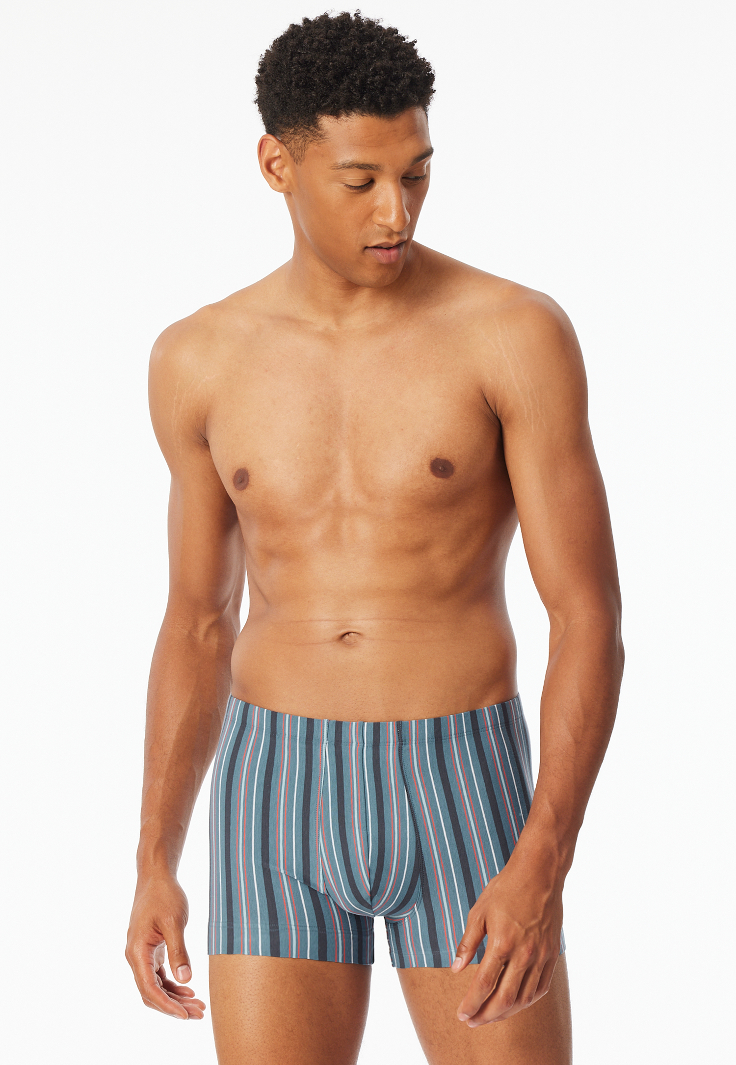 Shorts atlantikblau gestreift - 95/5 6 Shorts atlantikblau gestreift - 95/5 6 von Schiesser