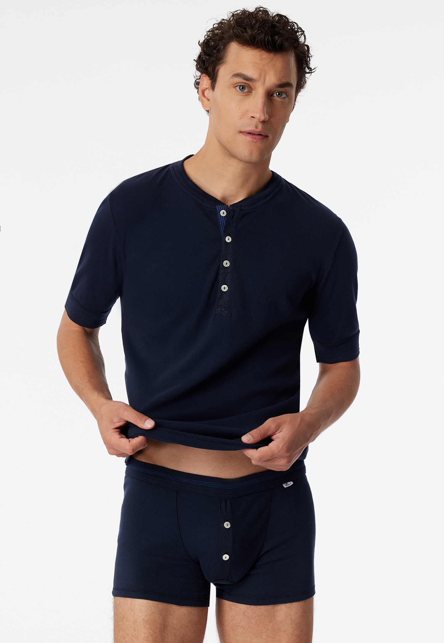 Shorts dunkelblau - Revival Karl-Heinz 4 Shorts dunkelblau - Revival Karl-Heinz 4 von Schiesser