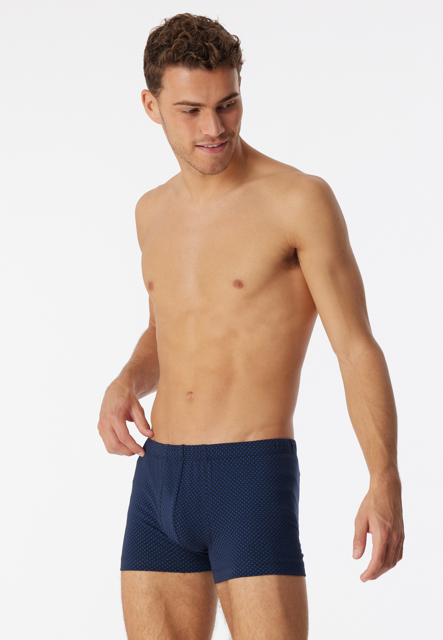 Shorts dunkelblau gemustert - Cotton Casuals 5 Shorts dunkelblau gemustert - Cotton Casuals 5 von Schiesser