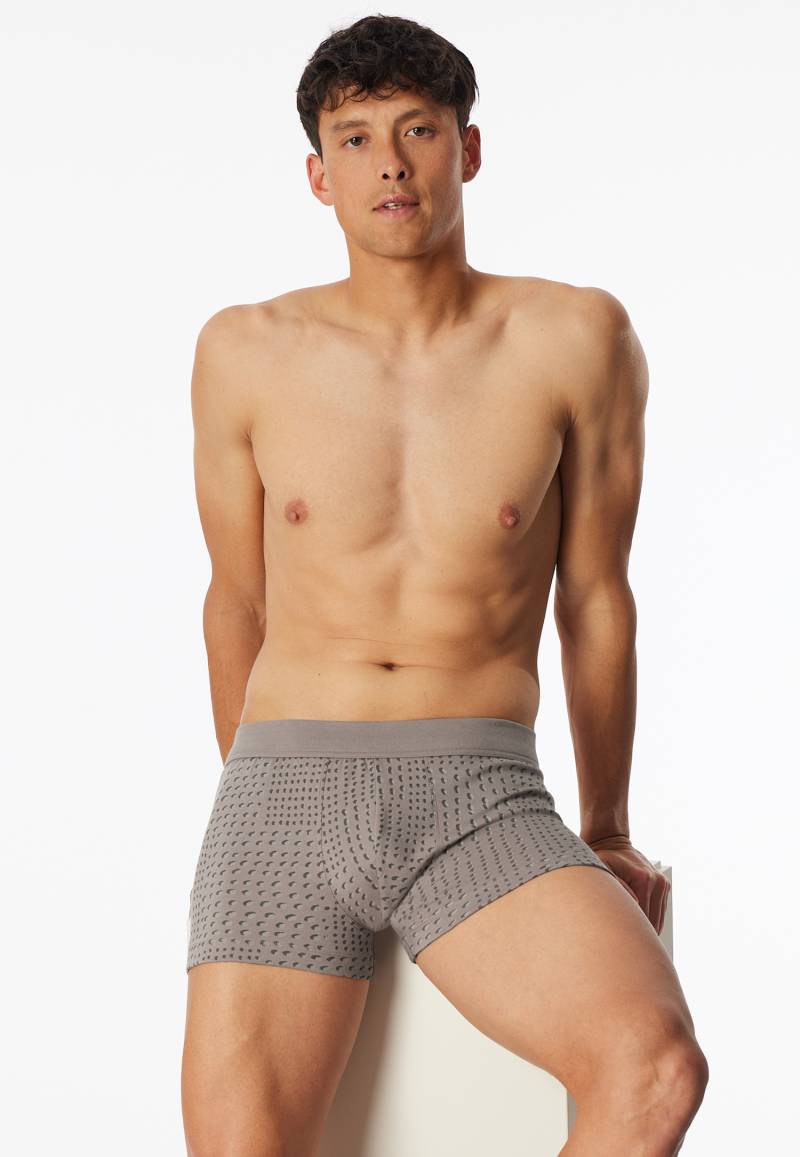 Shorts gestreift clay - Fine Interlock 9 von Schiesser