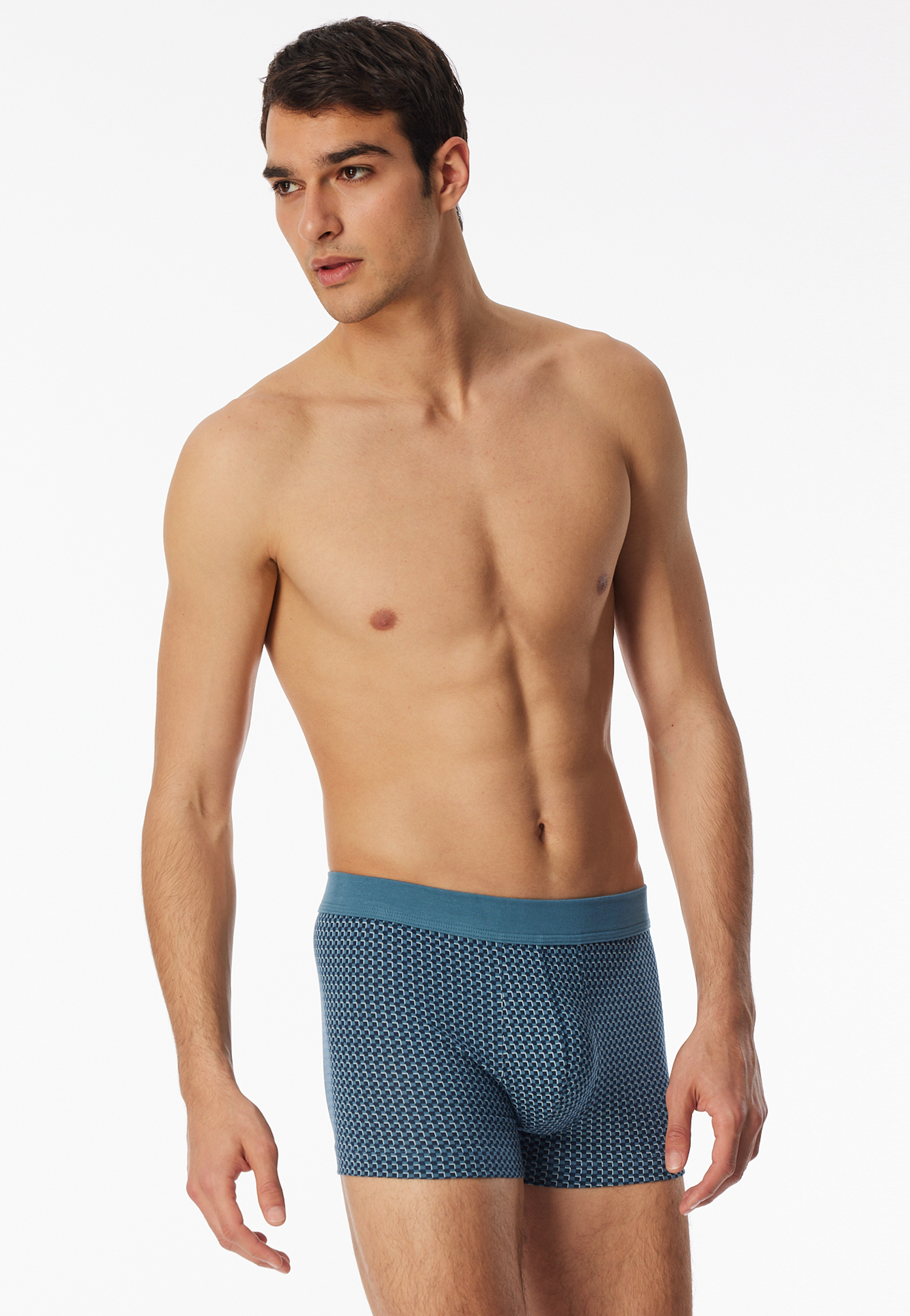 Shorts kariert atlantikblau - 95/5 6 Shorts kariert atlantikblau - 95/5 6 von Schiesser