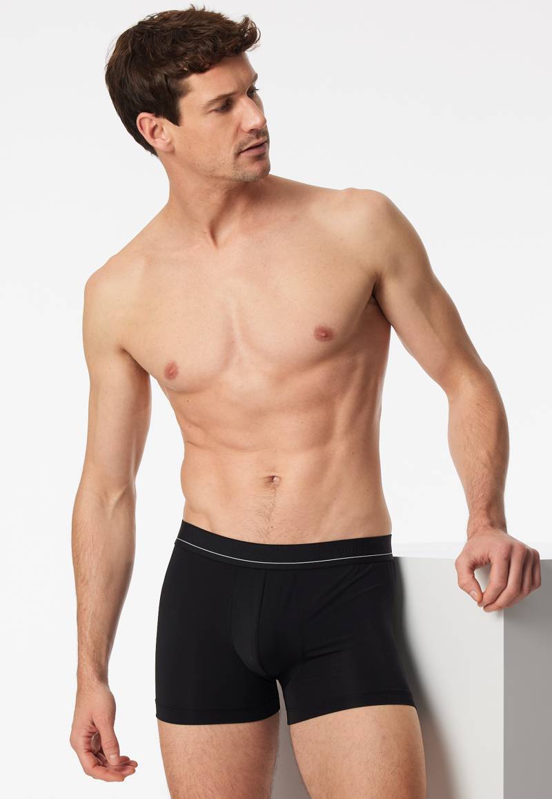 Shorts schwarz - Pure Micro 6 von Schiesser