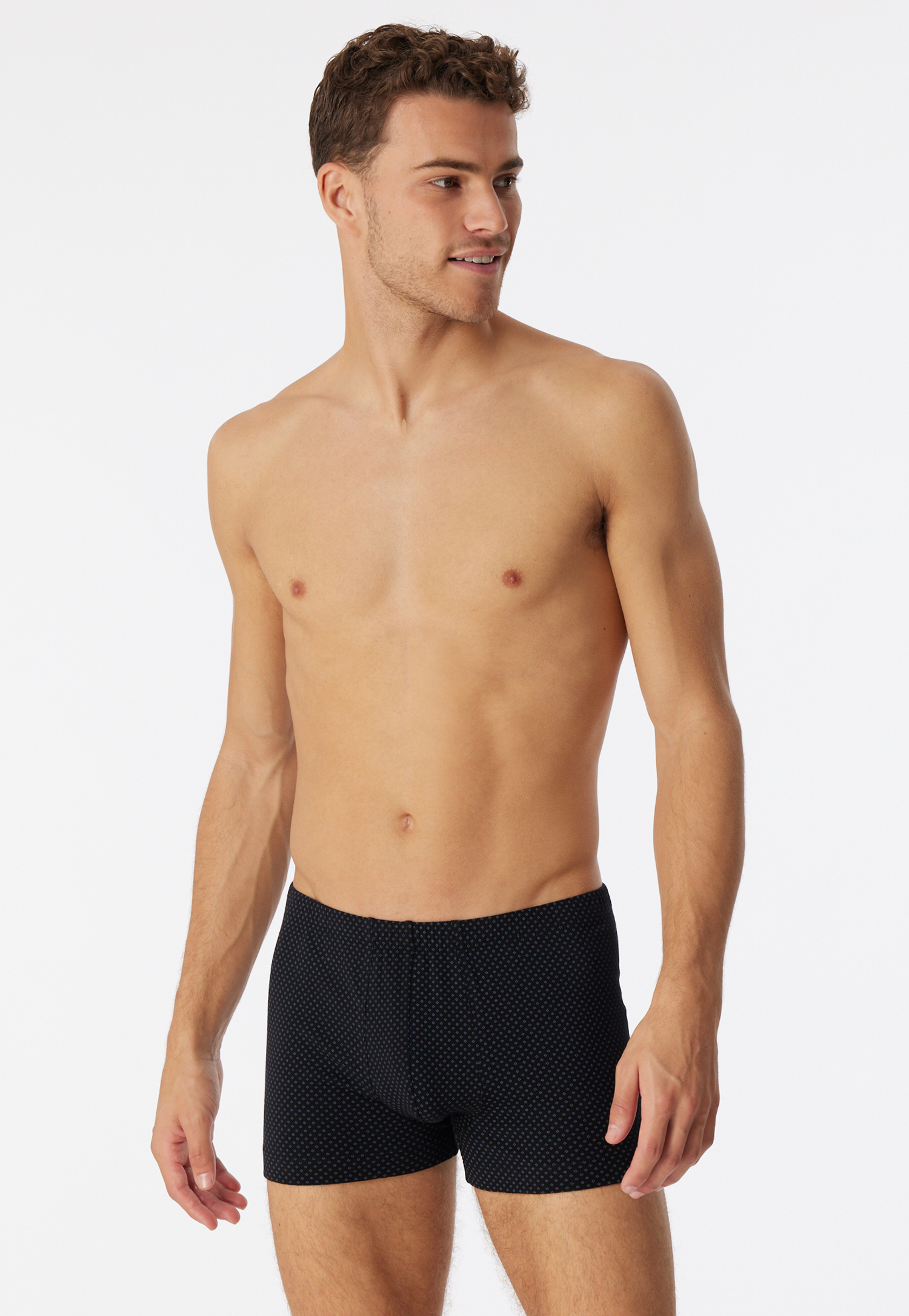 Shorts schwarz gemustert - Cotton Casuals 6 Shorts schwarz gemustert - Cotton Casuals 6 von Schiesser