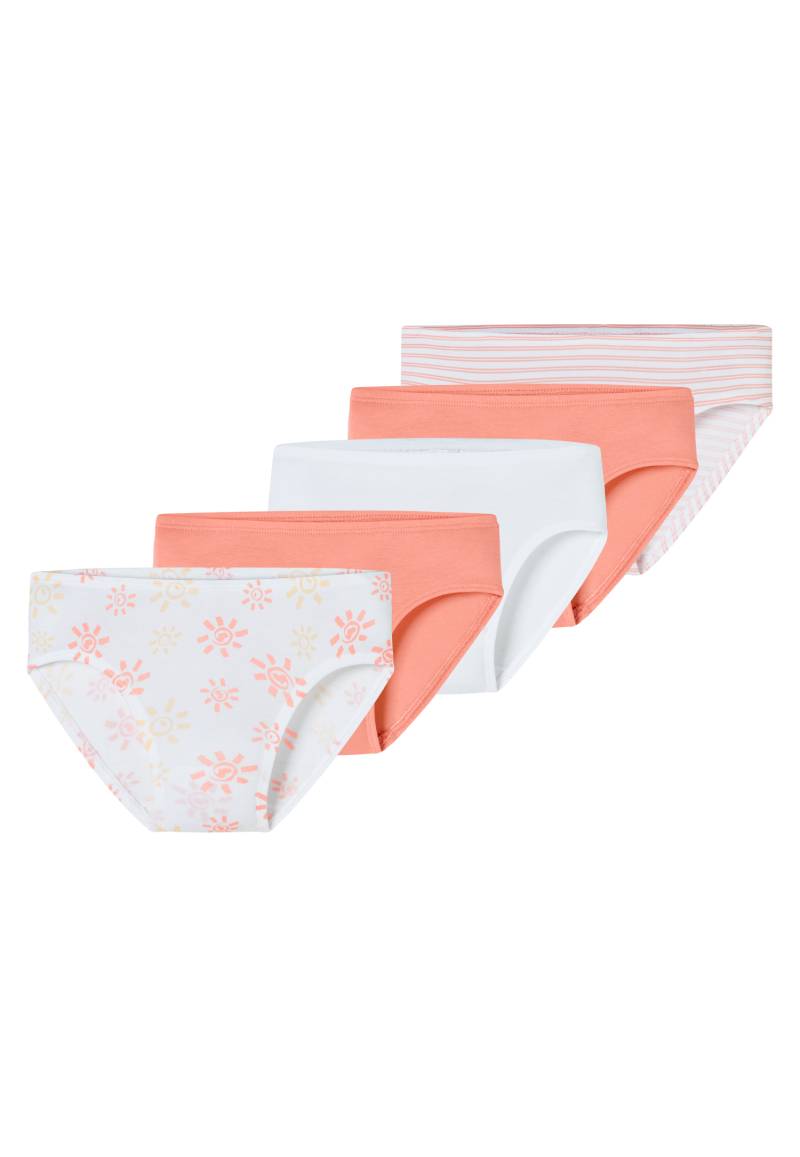 Slips 5er-Pack Organic Cotton mehrfarbig - 95/5 104 von Schiesser