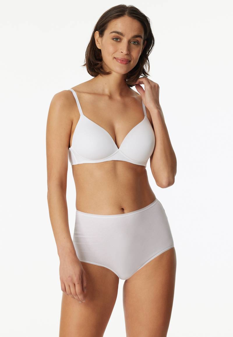 Soft BH Organic Cotton mit Schale weiß - 95/5 70B von Schiesser