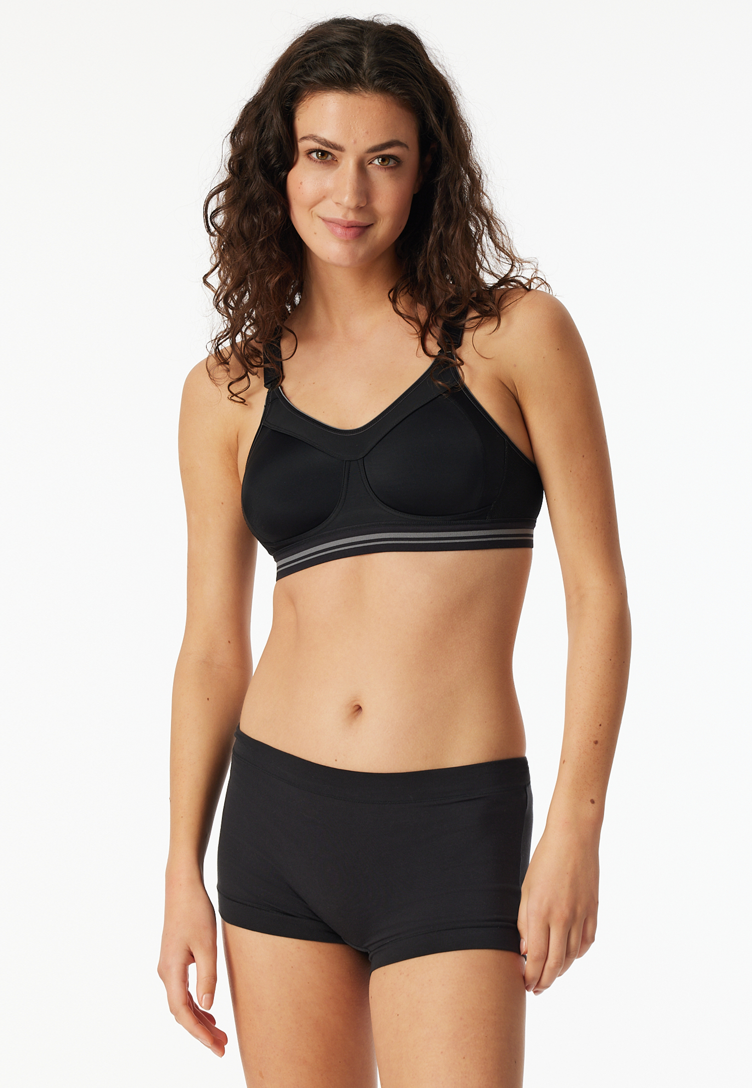 Sport-BH Aktiv High Impact schwarz - SCHIESSER Sport 95A Sport-BH Aktiv High Impact schwarz - SCHIESSER Sport 95A von Schiesser