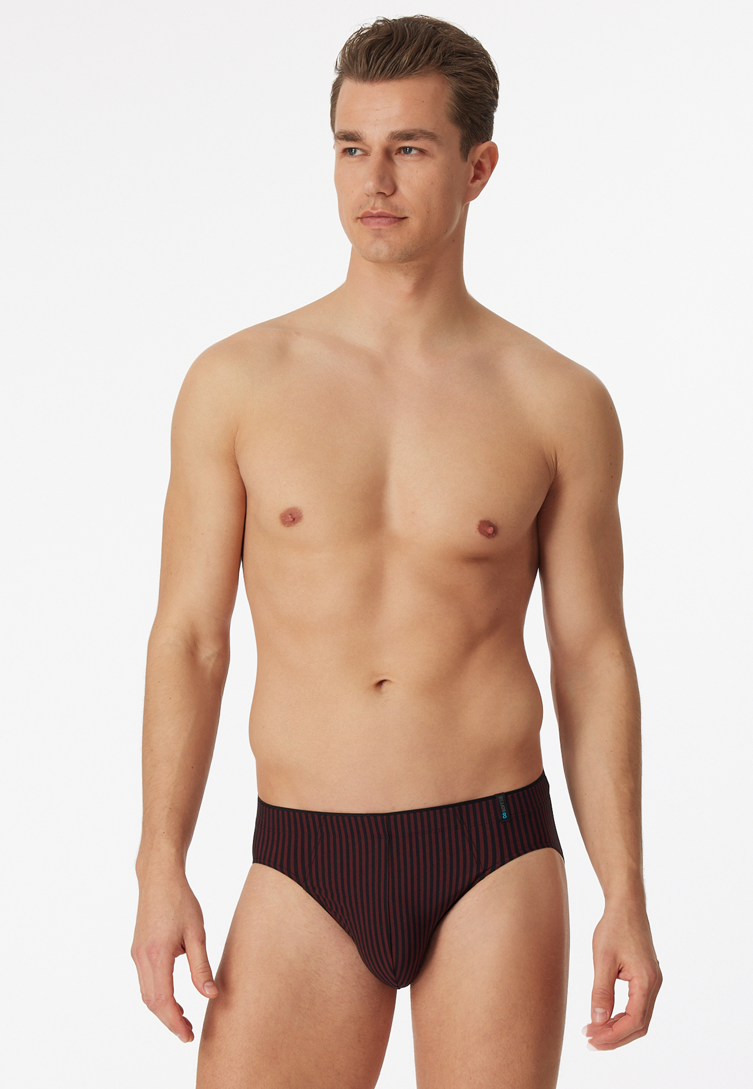 Supermini rot-schwarz gestreift - Long Life Soft 5 Supermini rot-schwarz gestreift - Long Life Soft 5 von Schiesser