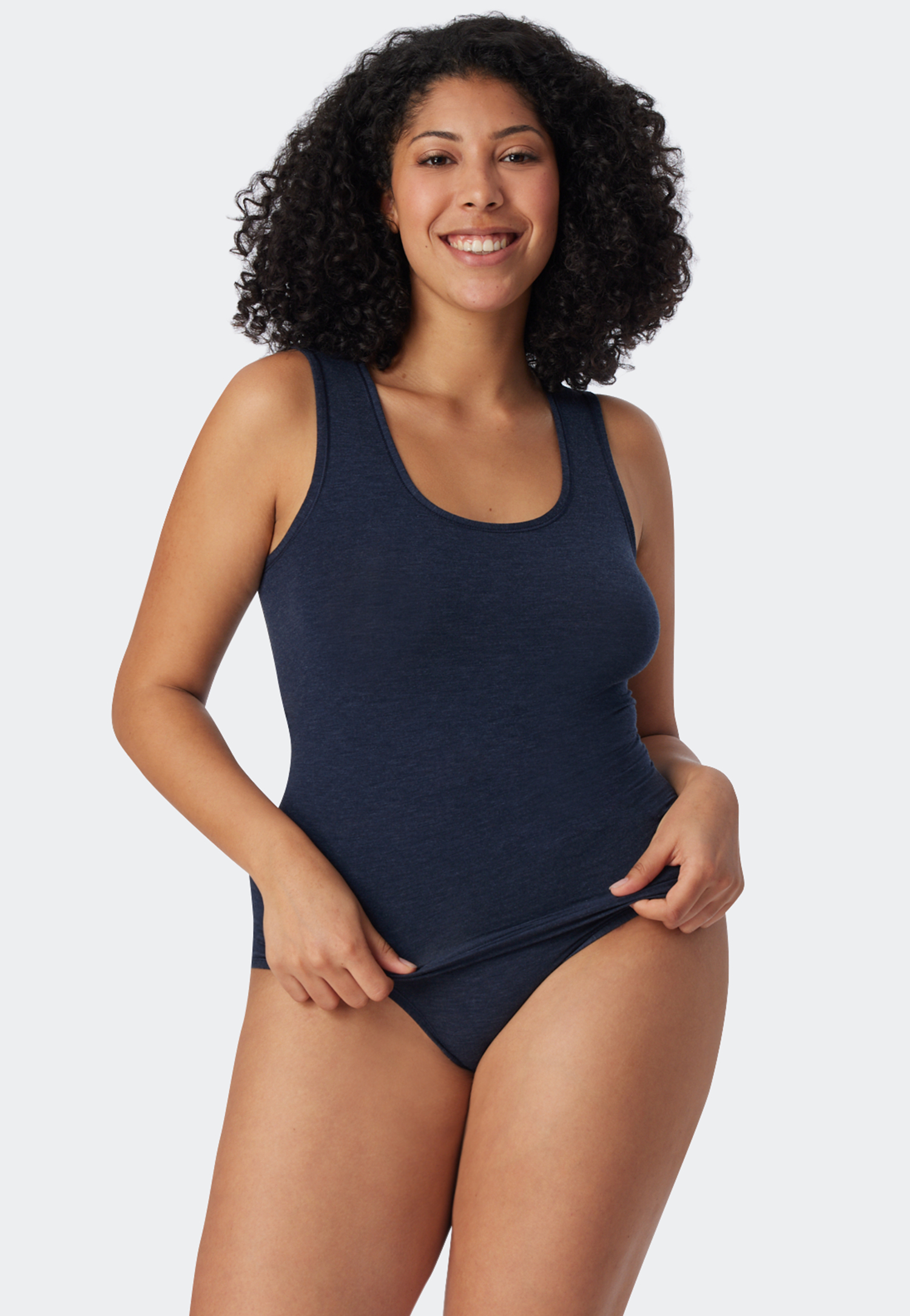 Tank Top nachtblau - Personal Fit M Tank Top nachtblau - Personal Fit M von Schiesser