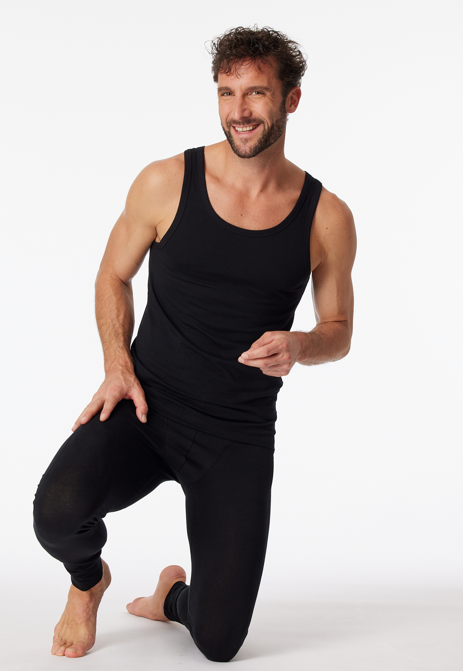 Unterhemden 2er-Pack Organic Cotton schwarz – 95/5 7 Unterhemden 2er-Pack Organic Cotton schwarz – 95/5 7 von Schiesser