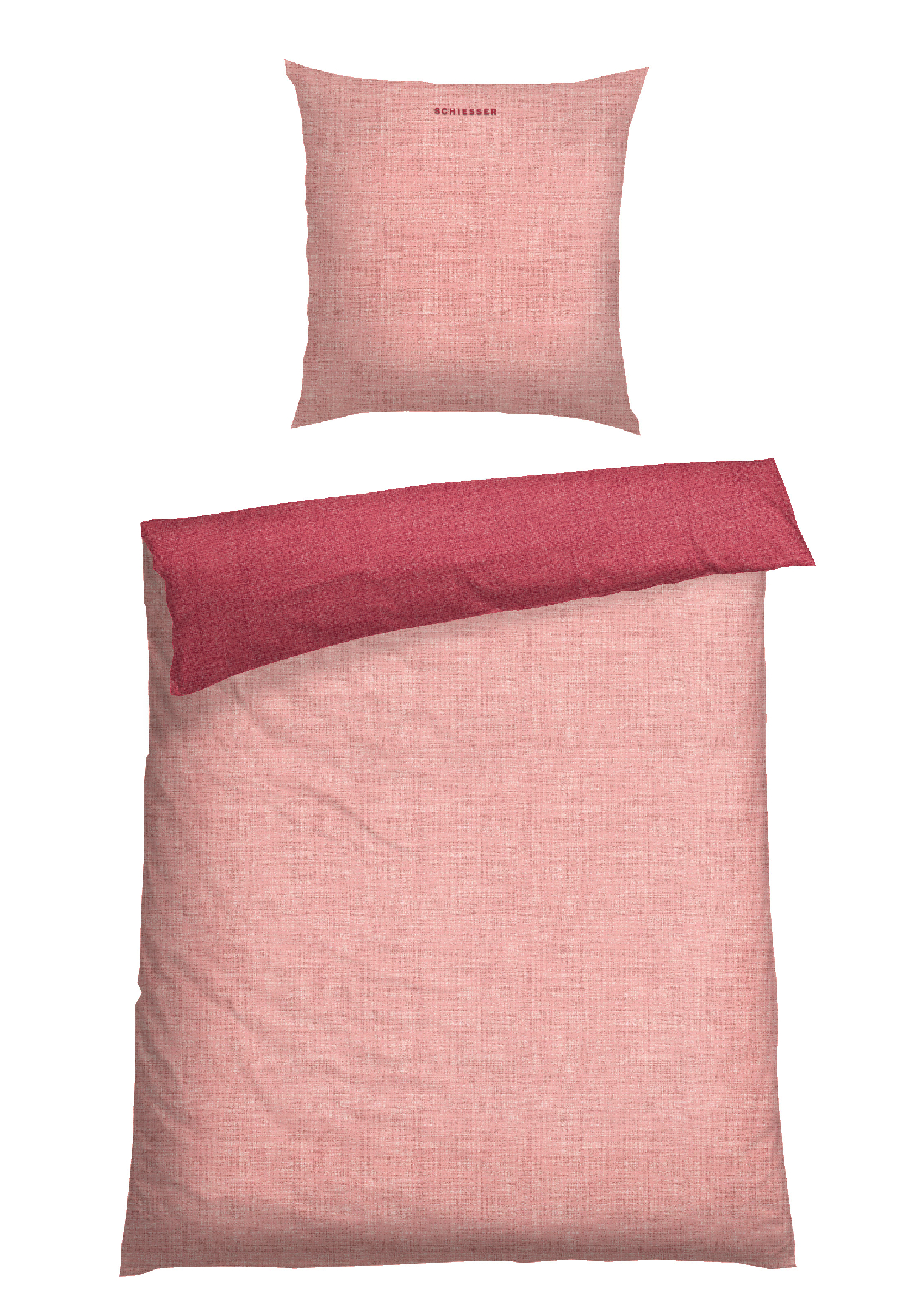 Wende-Bettwäsche 2-teilig Renforcé beere - SCHIESSER Home 135*200 Wende-Bettwäsche 2-teilig Renforcé beere - SCHIESSER Home 135*200 von Schiesser