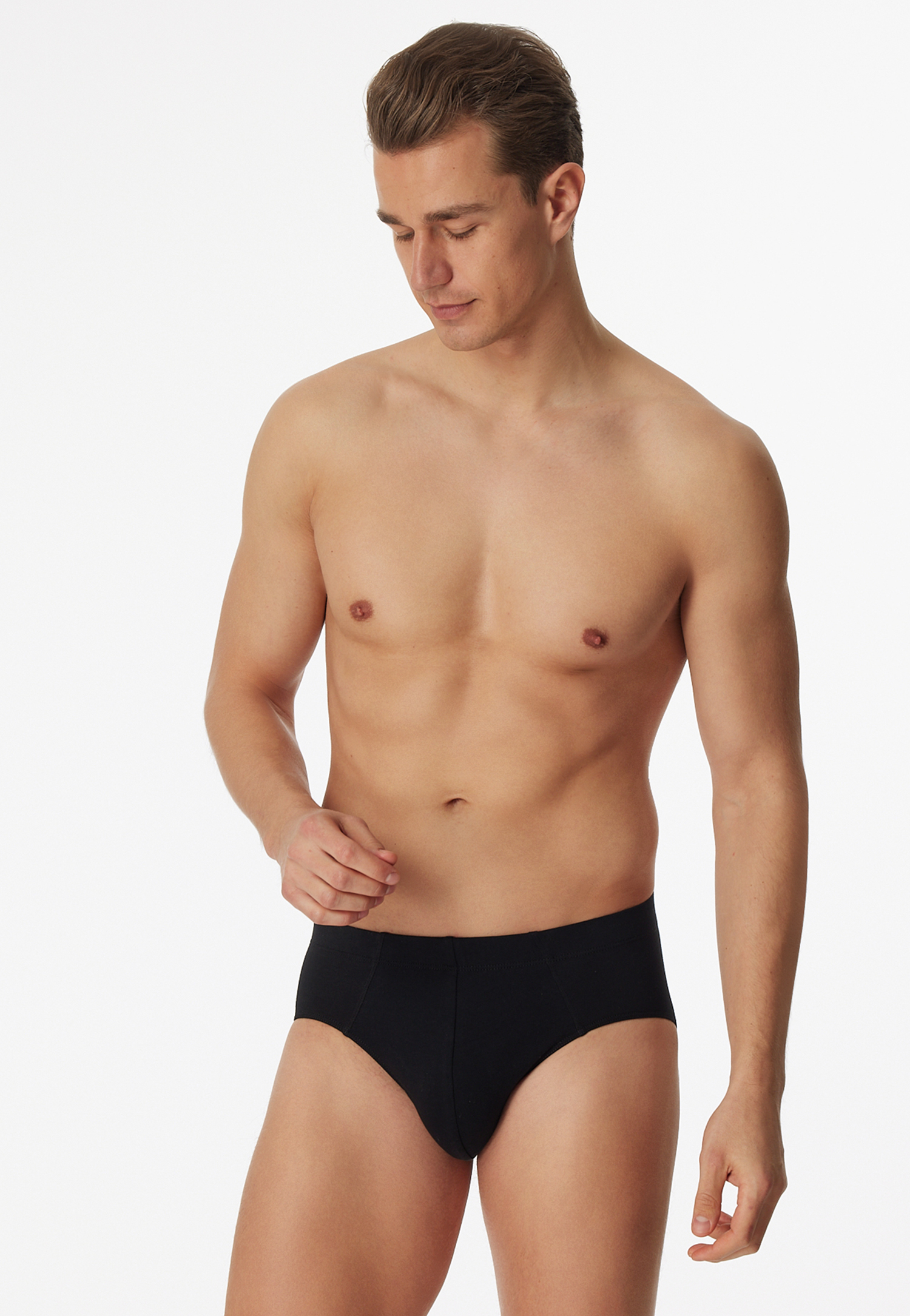 schwarze Supermini-Slips für Herren im praktischen Dreierpack 5 schwarze Supermini-Slips für Herren im praktischen Dreierpack 5 von Schiesser