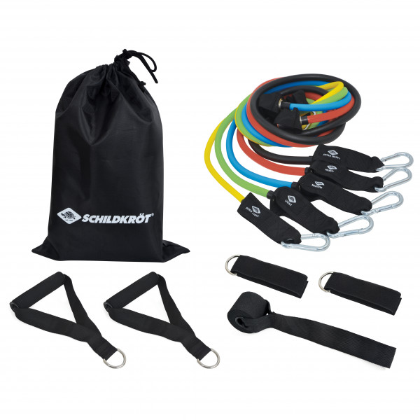 Schildkröt Fitness - Expander Resistance Tubes - Fitnessband Gr 5 Stück multicolour von Schildkröt Fitness