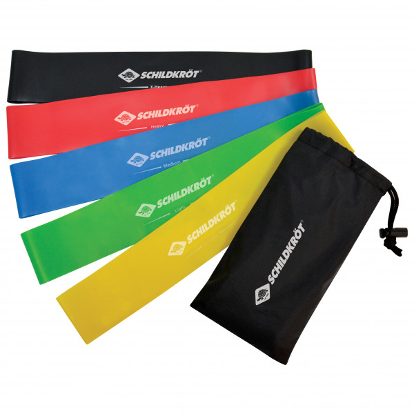 Schildkröt Fitness - Mini Resistance Band 5er Set - Fitnessband multicolour von Schildkröt Fitness