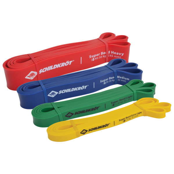 Schildkröt Fitness - Super Band 4er Set - Fitnessband multicolour Schildkröt Fitness - Super Band 4er Set - Fitnessband multicolour von Schildkröt Fitness