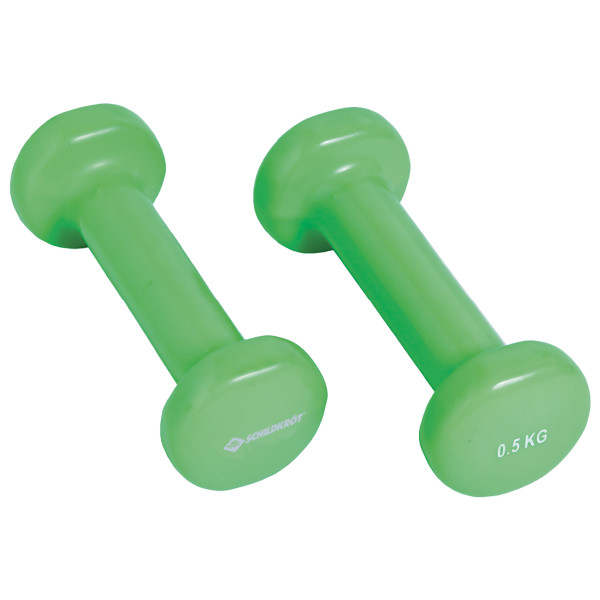 Schildkröt Fitness - Vinyl Hantel Set Gr 2 x 0,5 kg;2 x 1 kg;2 x 2 kg;2 x 3 kg grün von Schildkröt Fitness