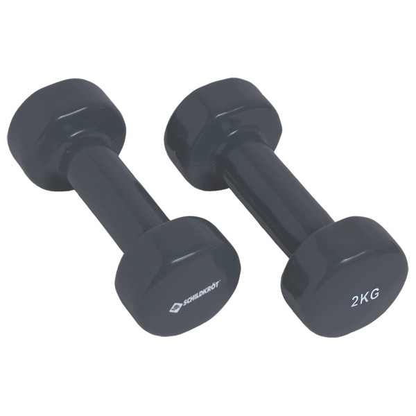 Schildkröt Fitness - Vinyl Hantel Set Gr 2 x 2 kg grau Schildkröt Fitness - Vinyl Hantel Set Gr 2 x 2 kg grau von Schildkröt Fitness