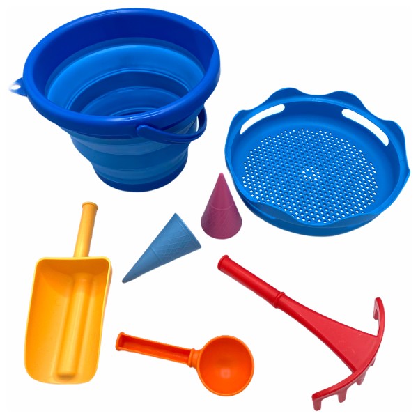 Schildkröt Fun Sports - 7in1 Sandspielzeug Set - Strandspielzeug Gr One Size blau Schildkröt Fun Sports - 7in1 Sandspielzeug Set - Strandspielzeug Gr One Size blau von Schildkröt Fun Sports
