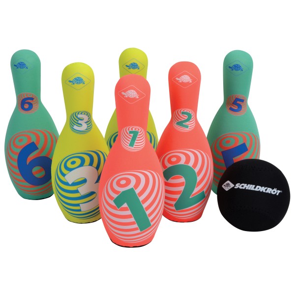 Schildkröt Fun Sports - Neopren Kegel-Set Ocean - Strandspielzeug rot/gelb Schildkröt Fun Sports - Neopren Kegel-Set Ocean - Strandspielzeug rot/gelb von Schildkröt Fun Sports