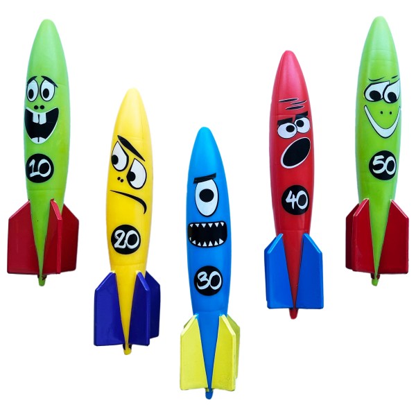 Schildkröt Fun Sports - Rocket Divers - Strandspielzeug Gr 5 Pieces Schildkröt Fun Sports - Rocket Divers - Strandspielzeug Gr 5 Pieces von Schildkröt Fun Sports