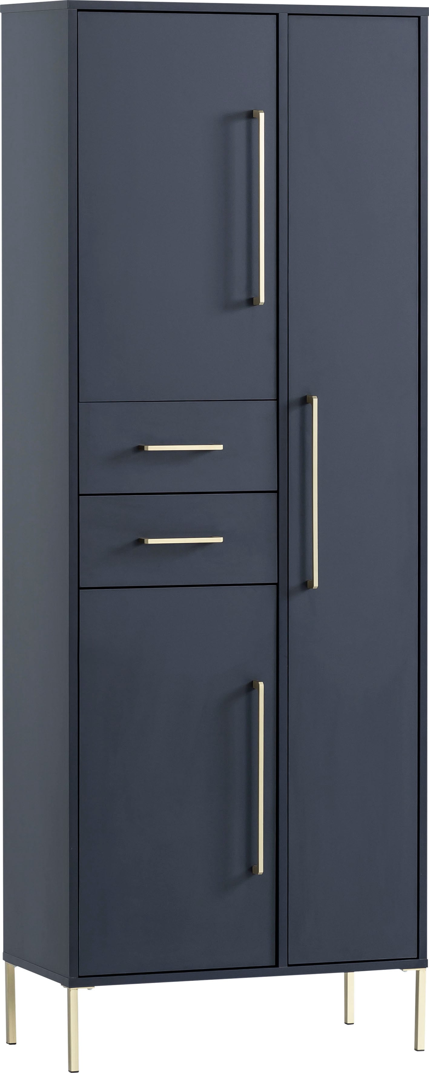 welltime Garderobenschrank »Kent mit goldfarbenen Griffen«, Breite 67,1 cm, made in Germany welltime Garderobenschrank »Kent mit goldfarbenen Griffen«, Breite 67,1 cm, made in Germany von welltime