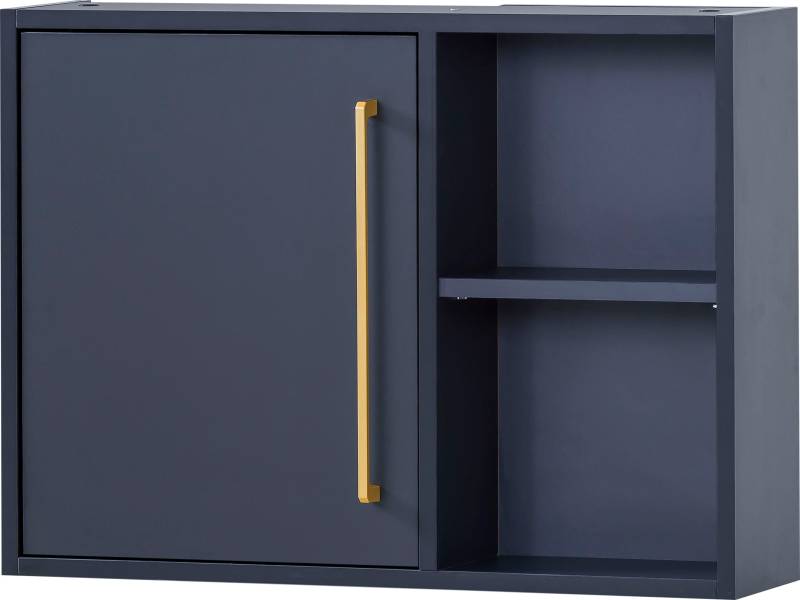 welltime Hängeschrank »Kent mit goldfarbenen Griffen«, Breite 66,8 cm, made in Germany von welltime