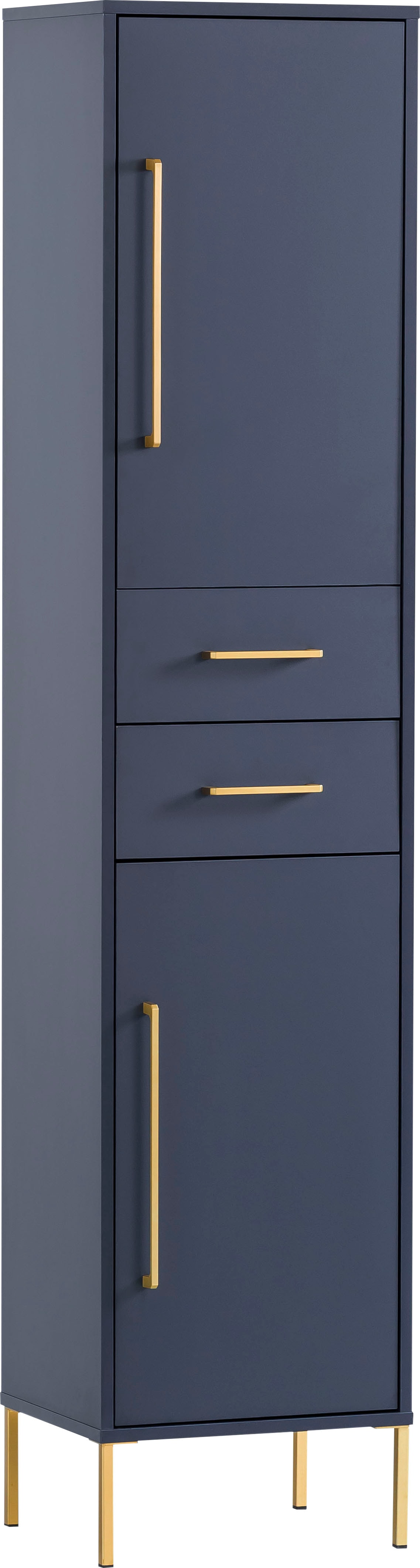 welltime Hochschrank »Kent mit goldfarbenen Griffen«, Breite 40,5 cm, made in Germany welltime Hochschrank »Kent mit goldfarbenen Griffen«, Breite 40,5 cm, made in Germany von welltime