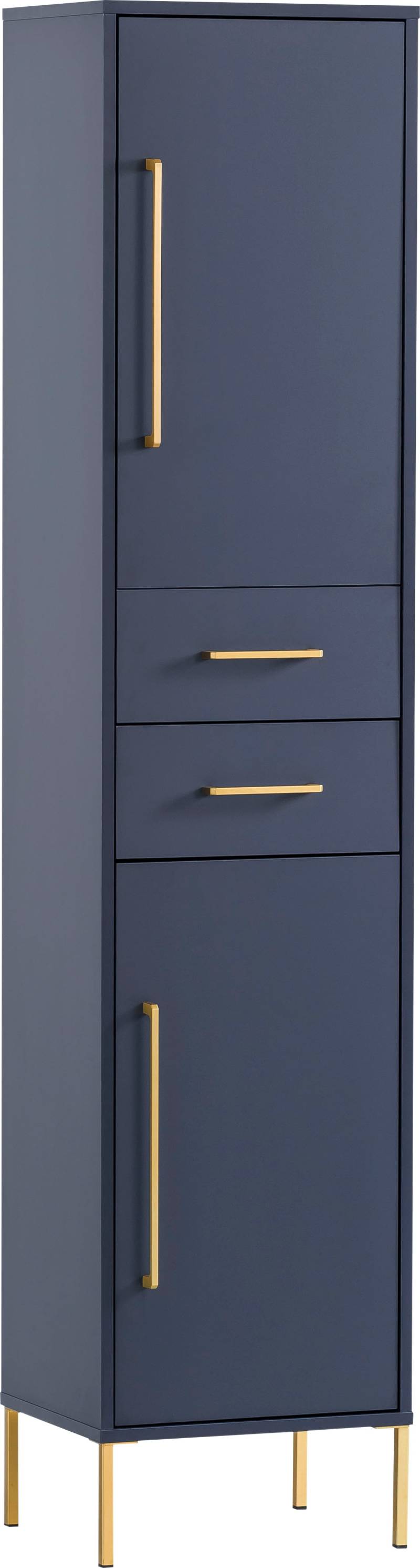 welltime Hochschrank »Kent mit goldfarbenen Griffen«, Breite 40,5 cm, made in Germany von welltime