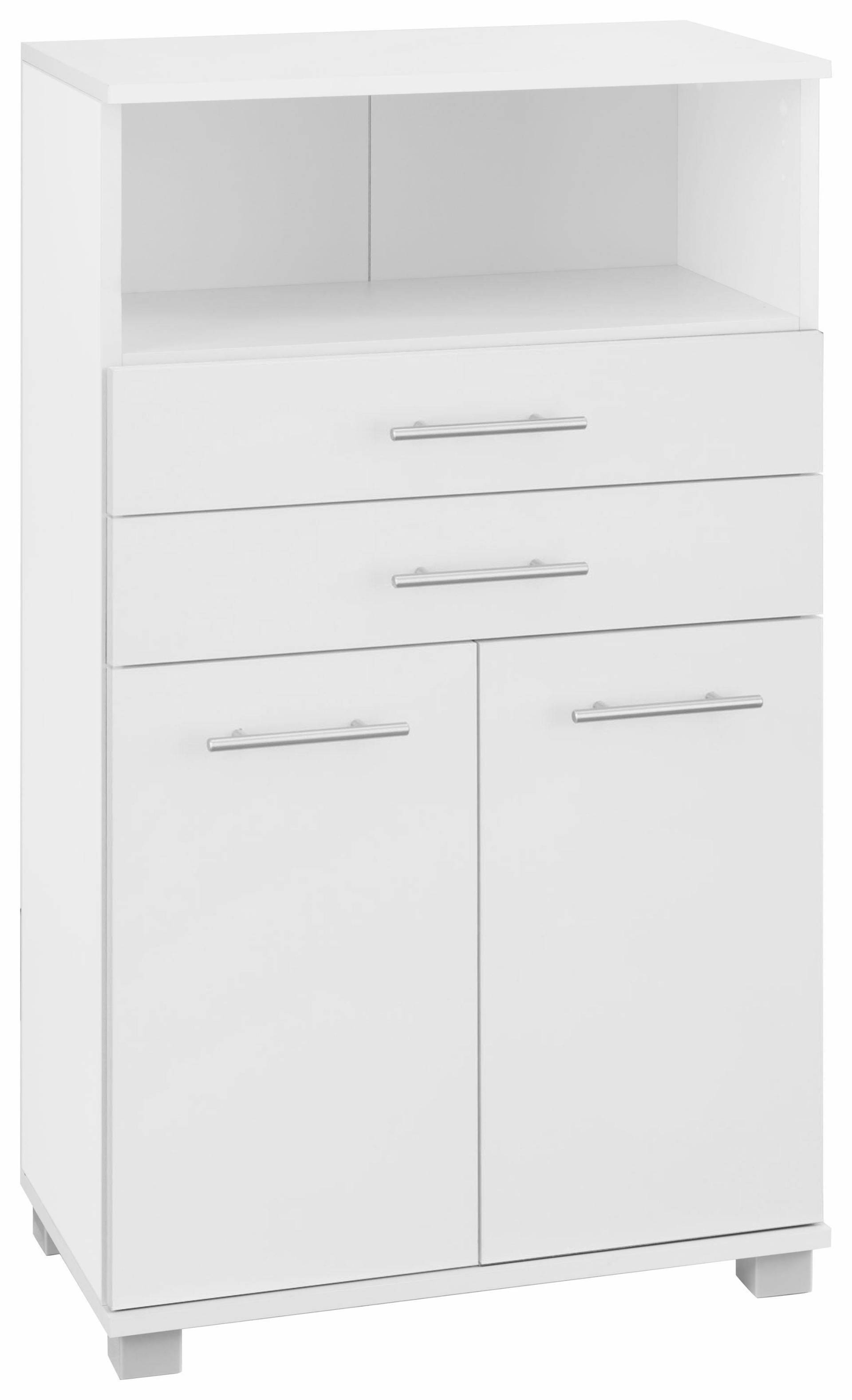 welltime Midischrank »Emmi, Breite 59 cm«, 2 Türen, Metallbeschläge von welltime