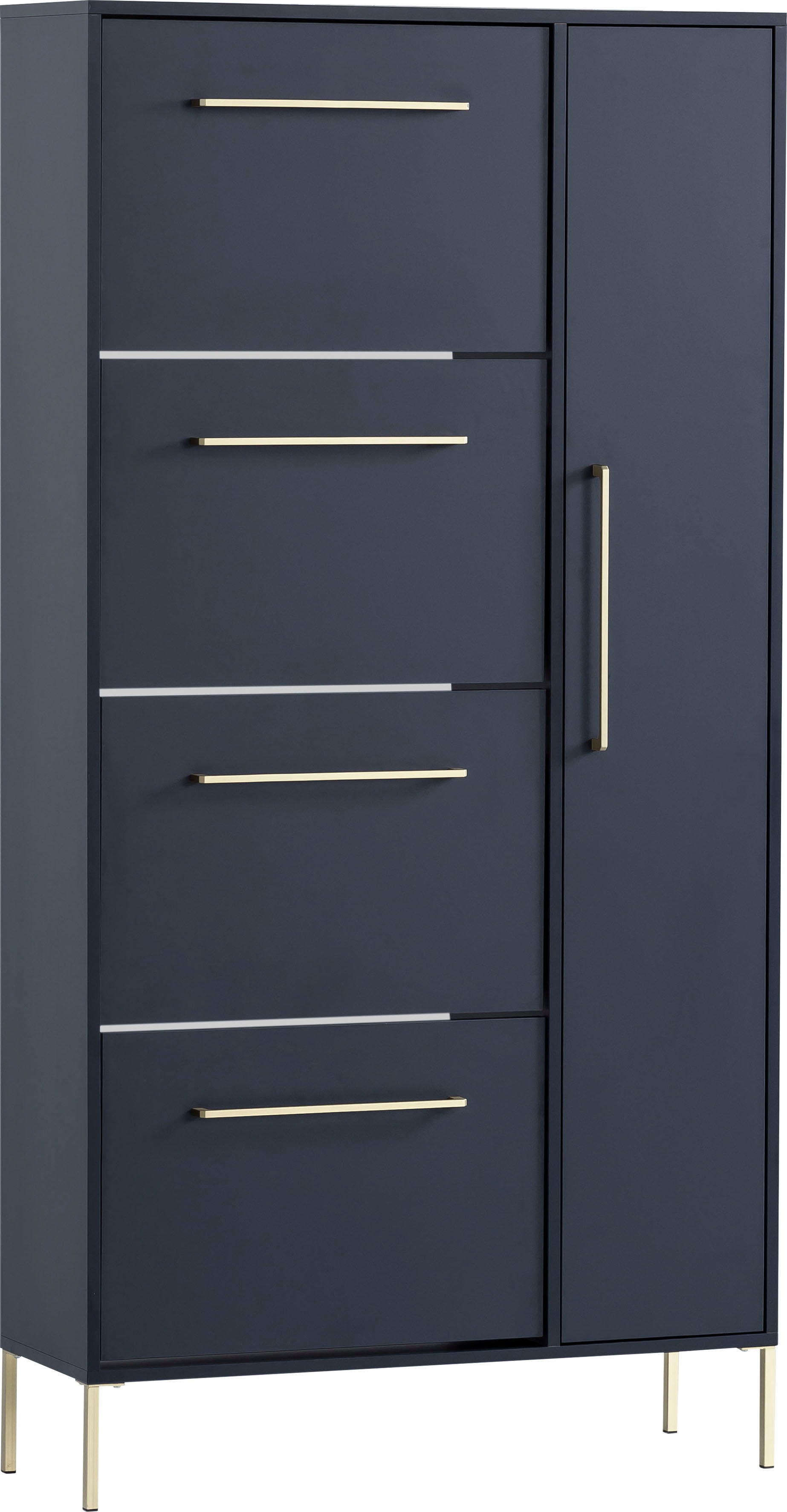 welltime Schuhschrank »Kent mit goldfarbenen Griffen«, Breite 88,4 cm, made in Germany welltime Schuhschrank »Kent mit goldfarbenen Griffen«, Breite 88,4 cm, made in Germany von welltime