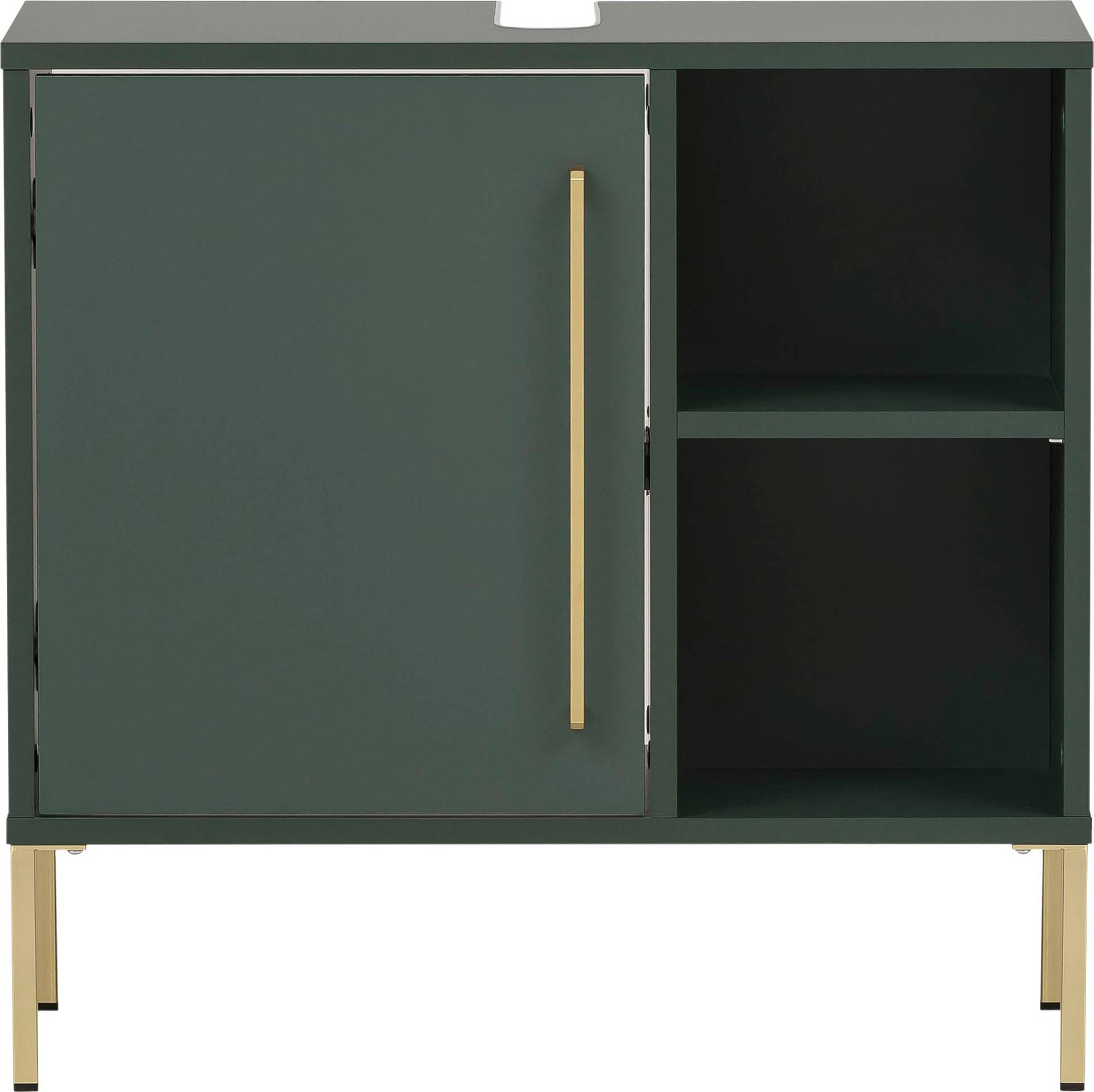 welltime Waschbeckenunterschrank »Kent mit goldfarbenen Griffen«, Breite 65,3 cm, made in Germany welltime Waschbeckenunterschrank »Kent mit goldfarbenen Griffen«, Breite 65,3 cm, made in Germany von welltime