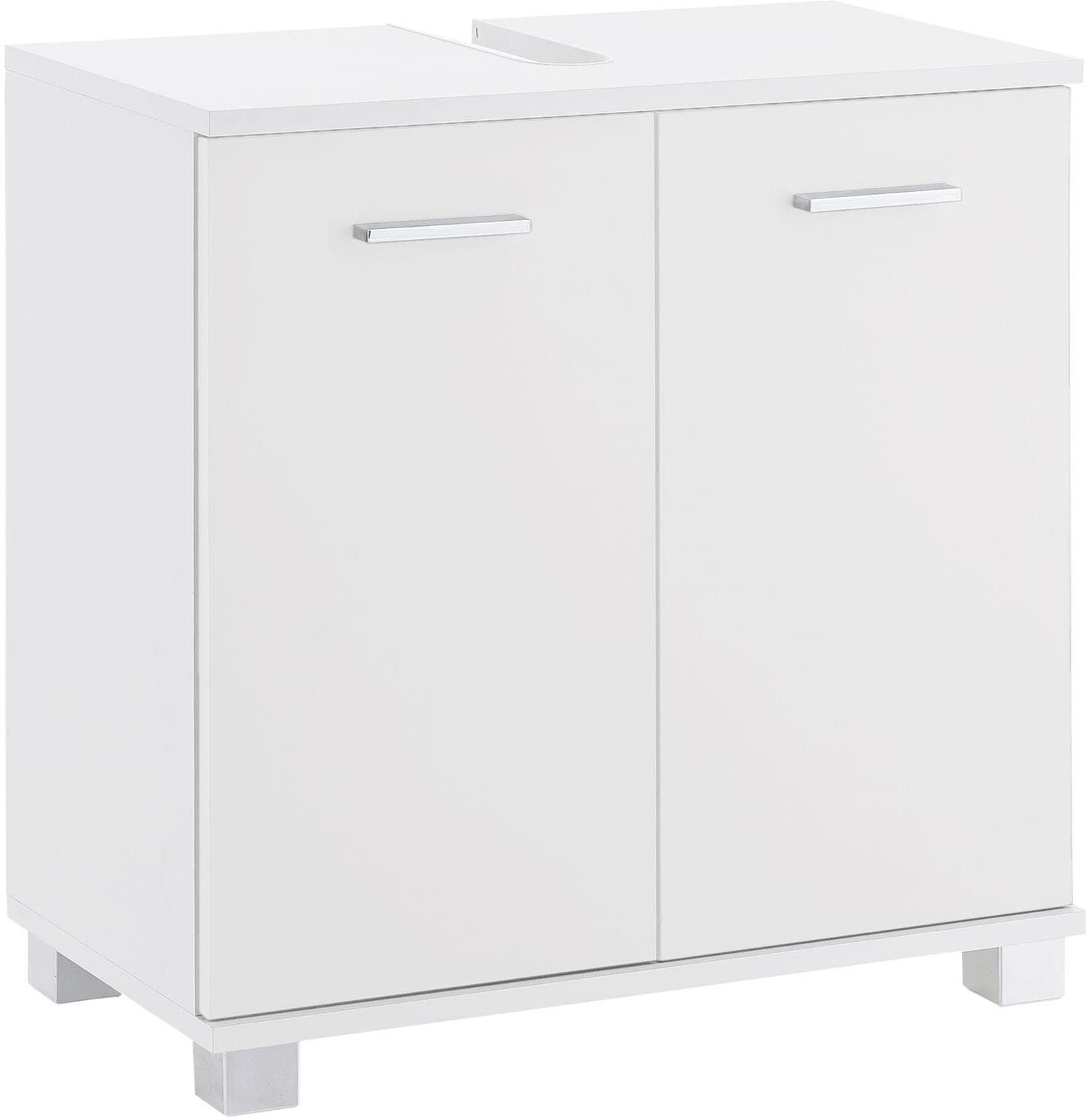Schildmeyer Waschbeckenunterschrank »Lumo«, Breite 60 cm, mit 2 Türen & Metallgriffen Schildmeyer Waschbeckenunterschrank »Lumo«, Breite 60 cm, mit 2 Türen & Metallgriffen von Schildmeyer