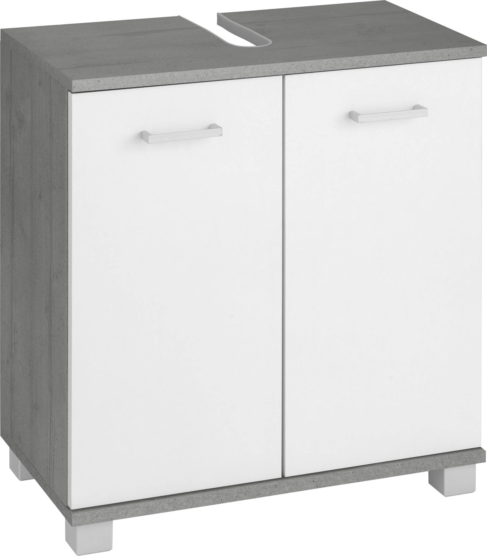 Schildmeyer Waschbeckenunterschrank »Mobes, Made in Germany«, Breite/Höhe: 59,8/62,4 cm, Badschrank mit Doppeltür, Zwischenboden von Schildmeyer