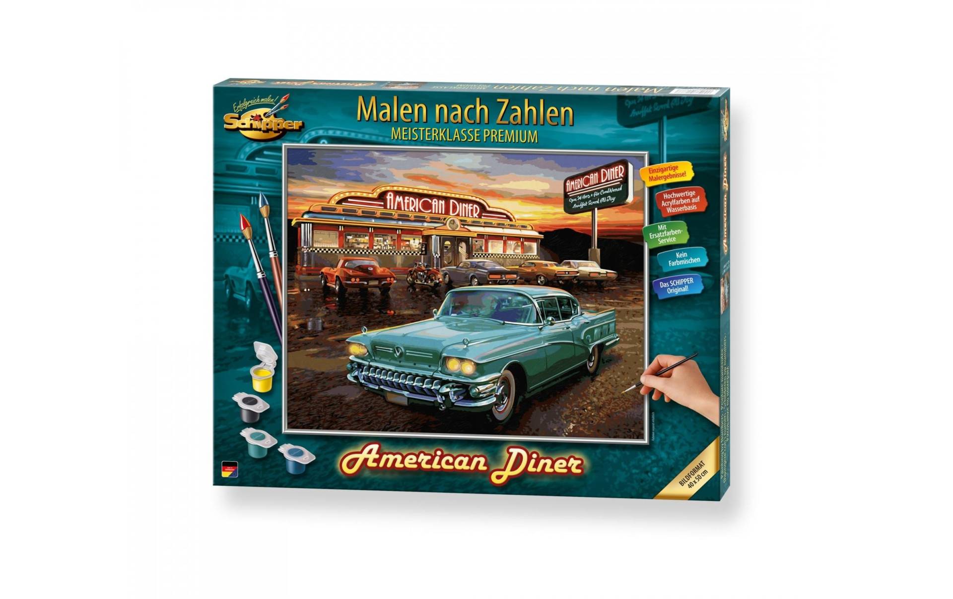 Schipper Malen nach Zahlen »American Diner« Schipper Malen nach Zahlen »American Diner« von Schipper