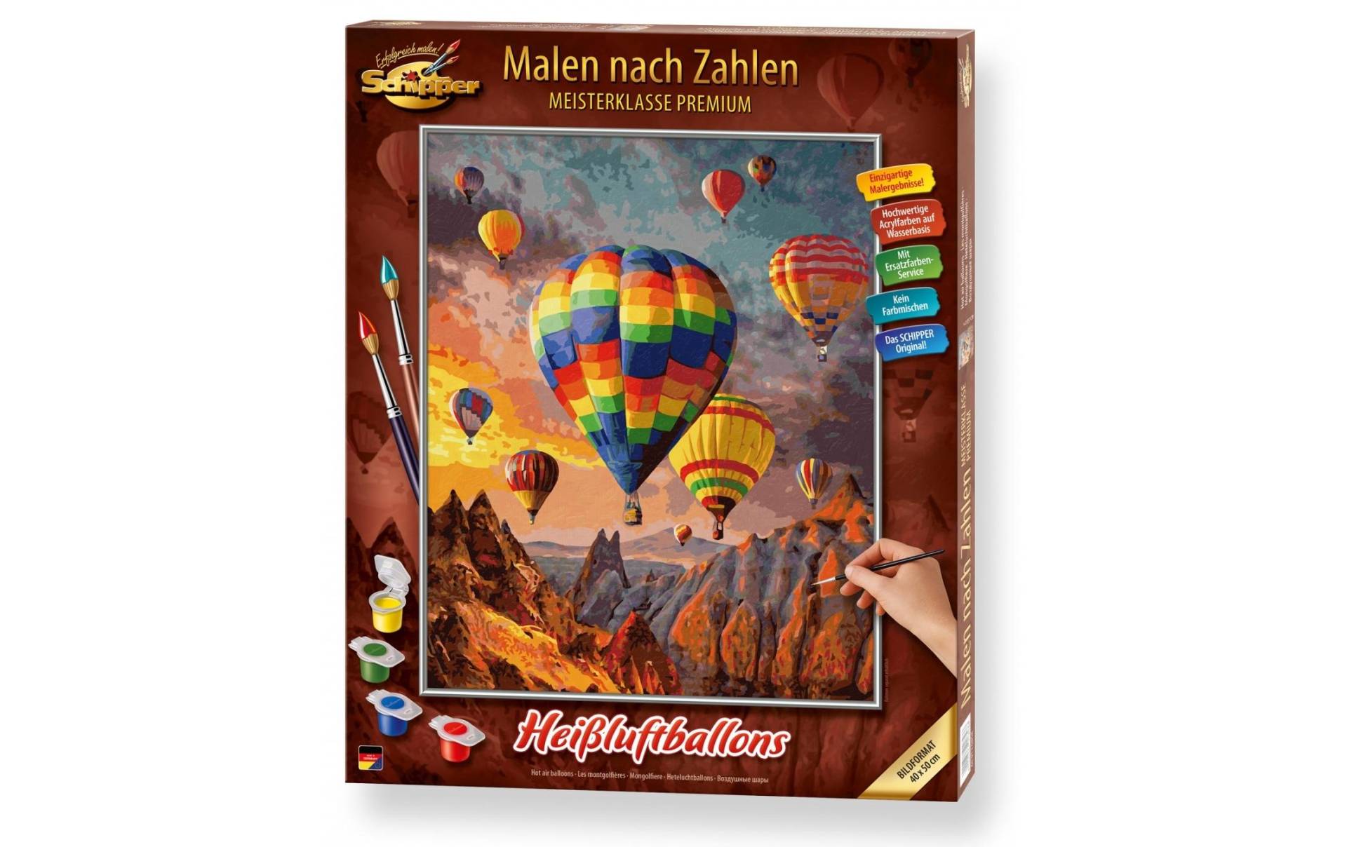 Schipper Malen nach Zahlen »MNZ Heissluftballons« Schipper Malen nach Zahlen »MNZ Heissluftballons« von Schipper