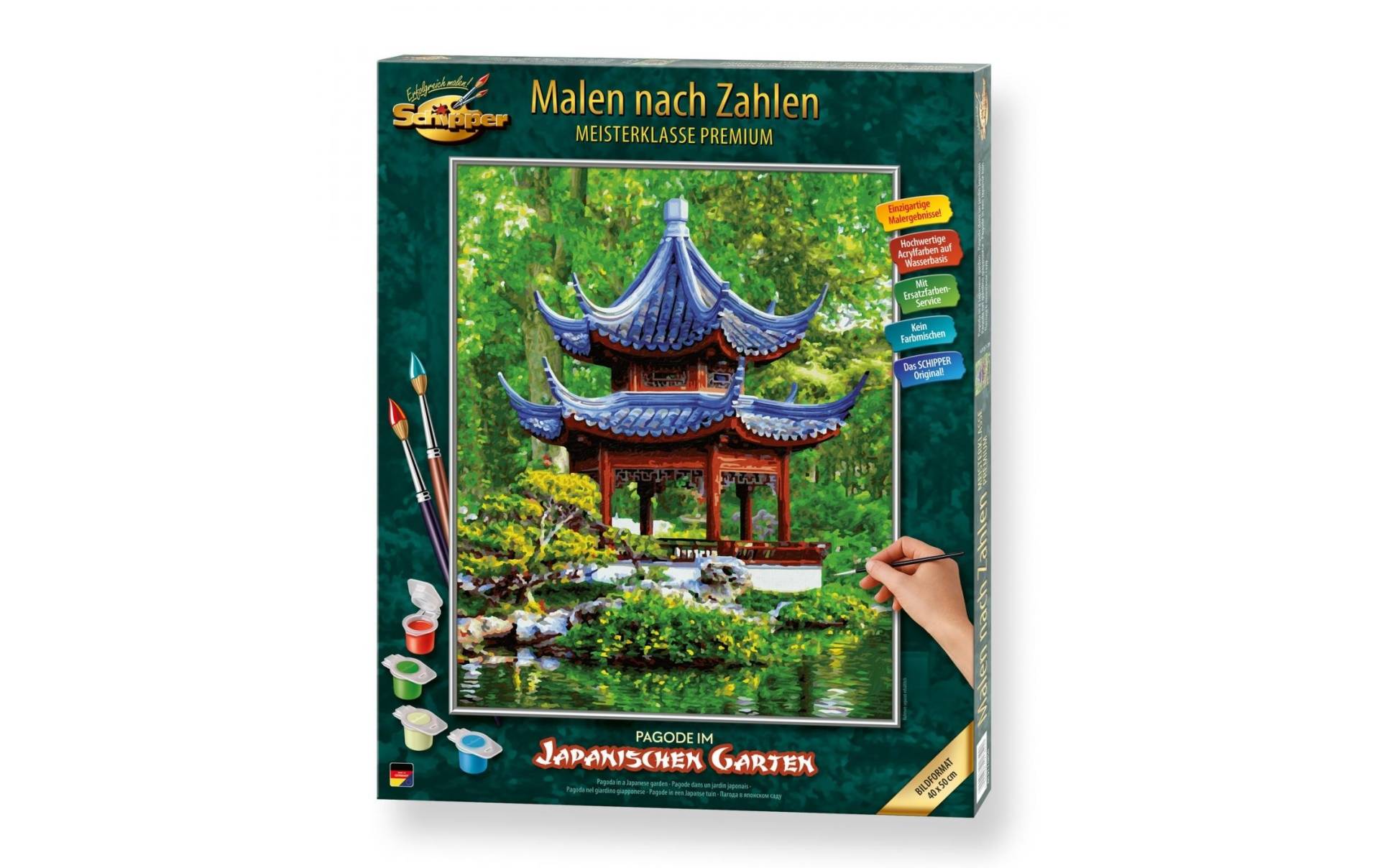 Schipper Malen nach Zahlen »Pagode im japanischen Garten« Schipper Malen nach Zahlen »Pagode im japanischen Garten« von Schipper