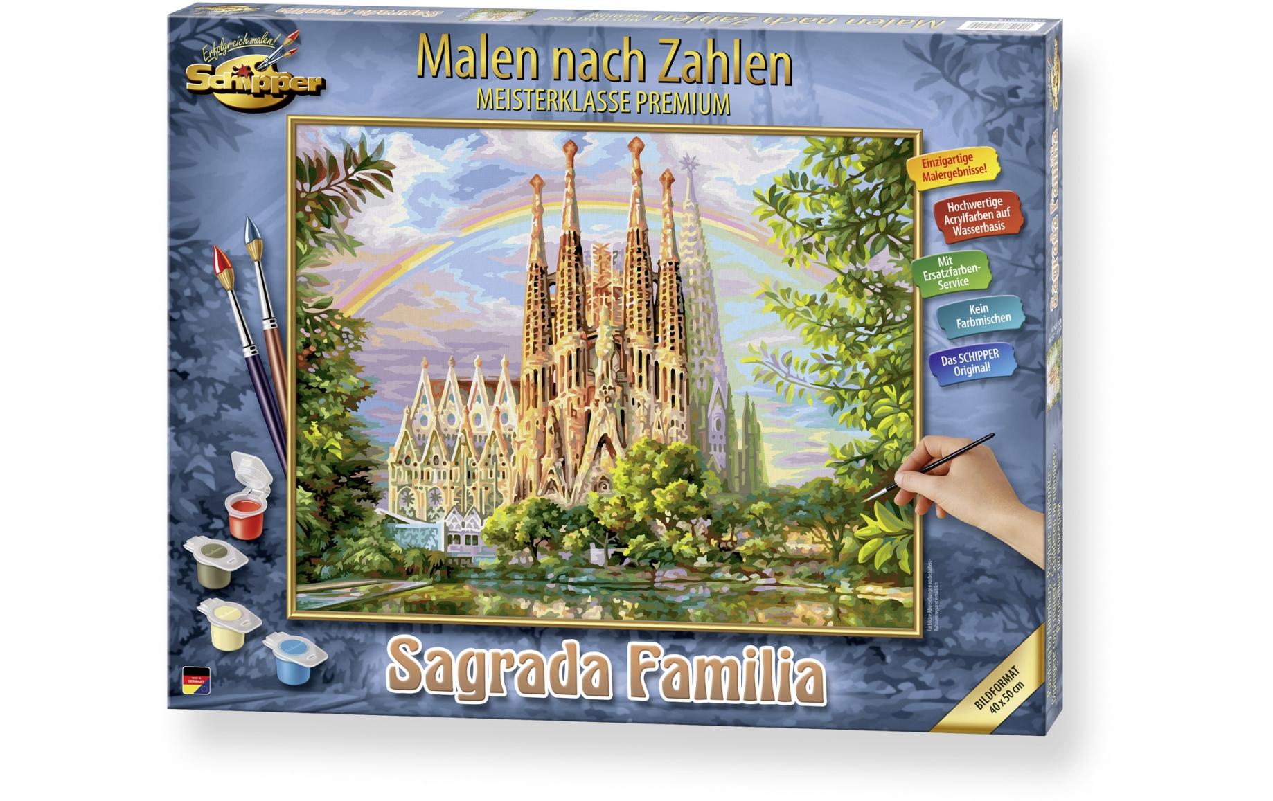 Schipper Malen nach Zahlen »Sagrada Familia« von Schipper