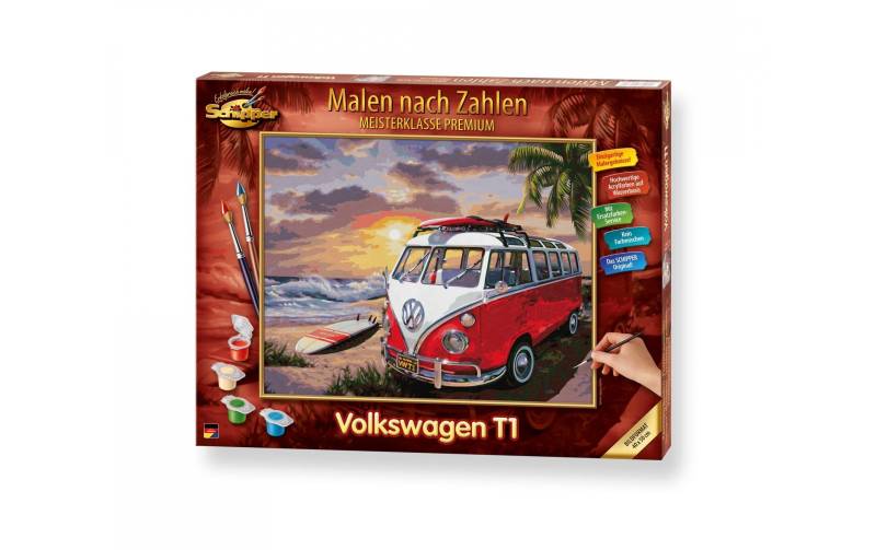 Schipper Malen nach Zahlen »Volkswagen T1« von Schipper