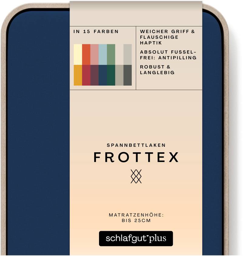 Schlafgut Spannbettlaken »Frottex«, 100% Frottee von Schlafgut