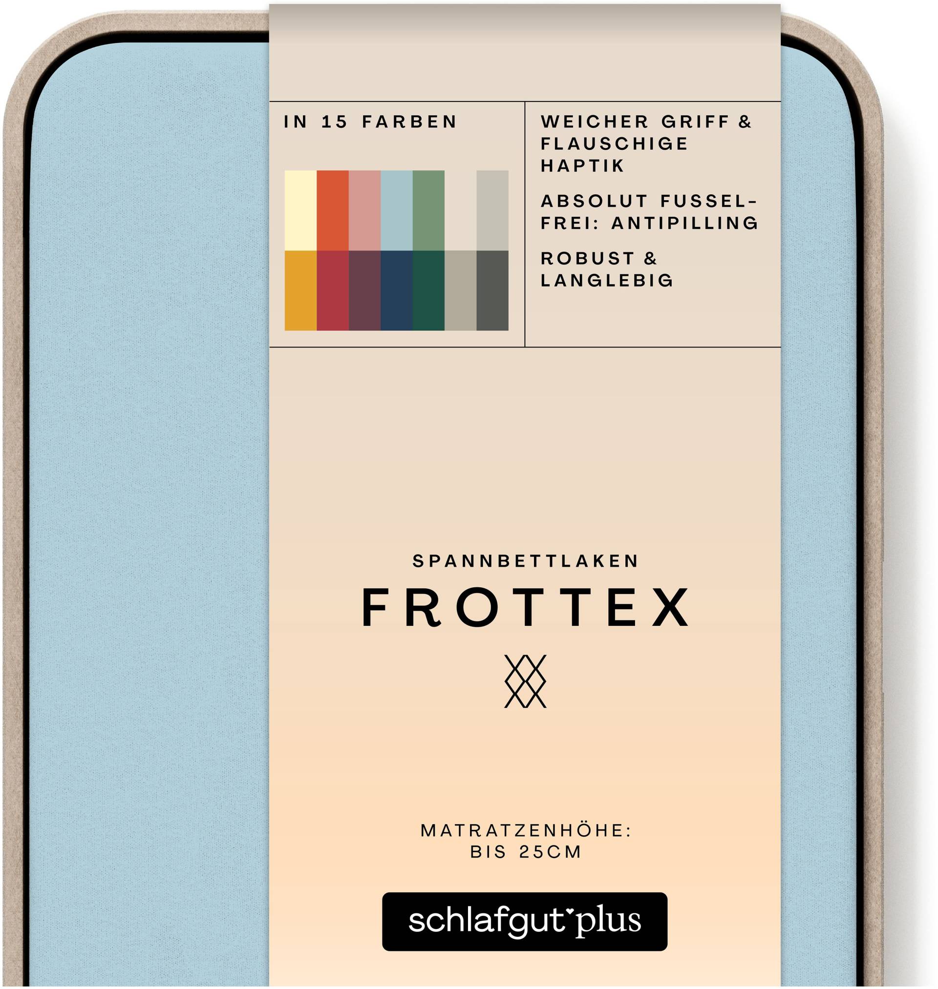 Schlafgut Spannbettlaken »Frottex«, 100% Frottee von Schlafgut