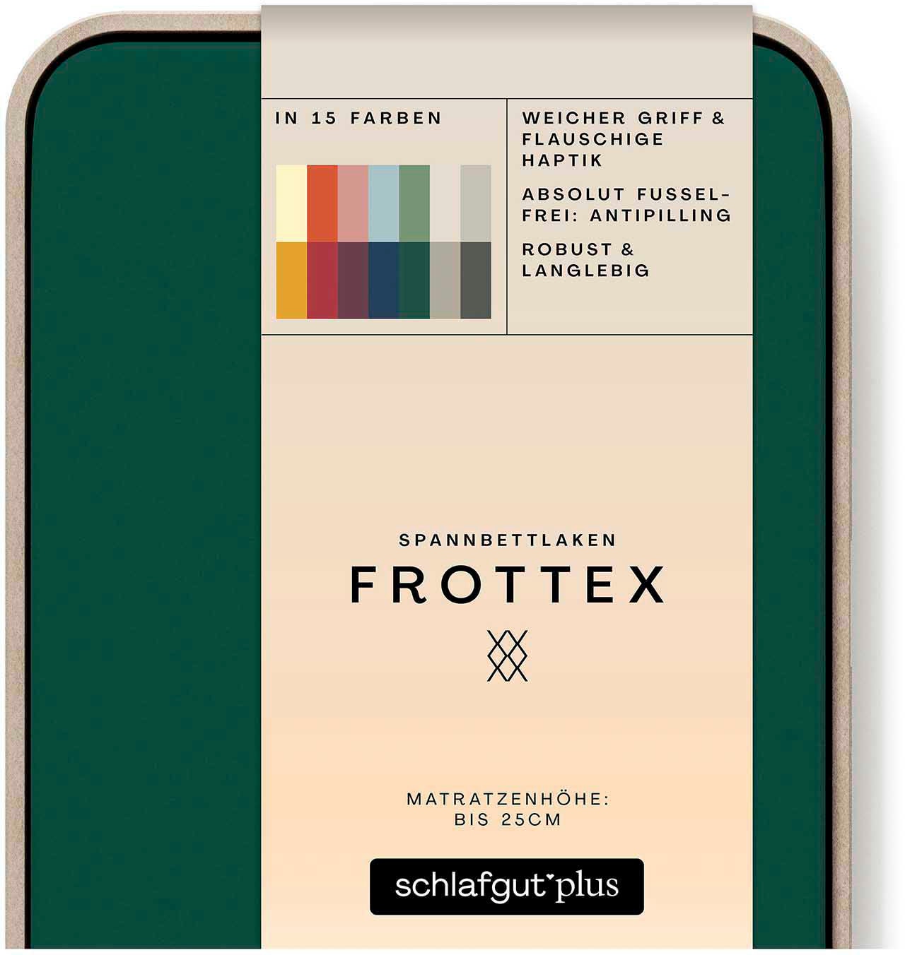 Schlafgut Spannbettlaken »Frottex«, 100% Frottee von Schlafgut