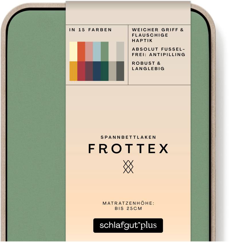 Schlafgut Spannbettlaken »Frottex«, 100% Frottee von Schlafgut