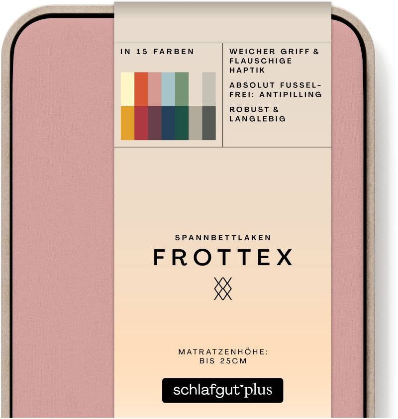 Schlafgut Spannbettlaken »Frottex«, 100% Frottee von Schlafgut