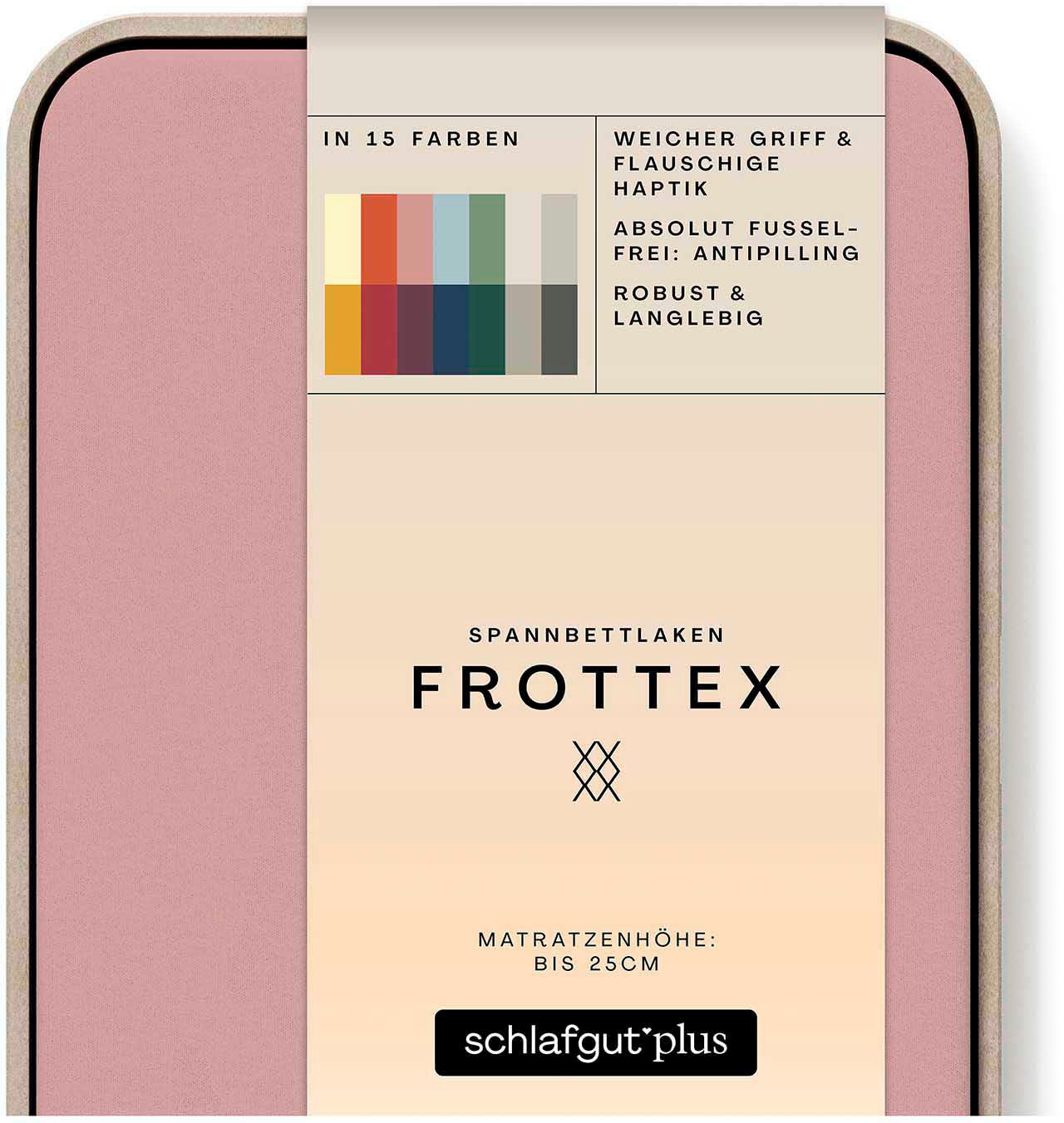 Schlafgut Spannbettlaken »Frottex«, 100% Frottee von Schlafgut