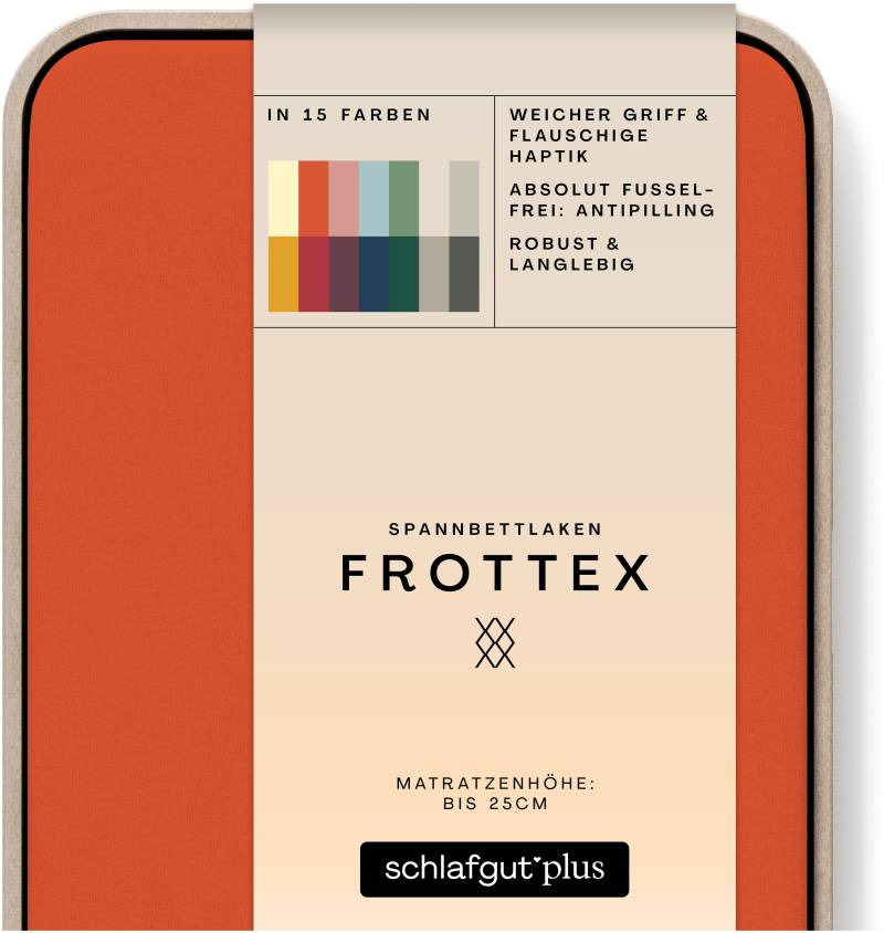 Schlafgut Spannbettlaken »Frottex«, 100% Frottee von Schlafgut