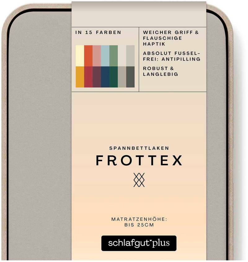 Schlafgut Spannbettlaken »Frottex«, 100% Frottee von Schlafgut