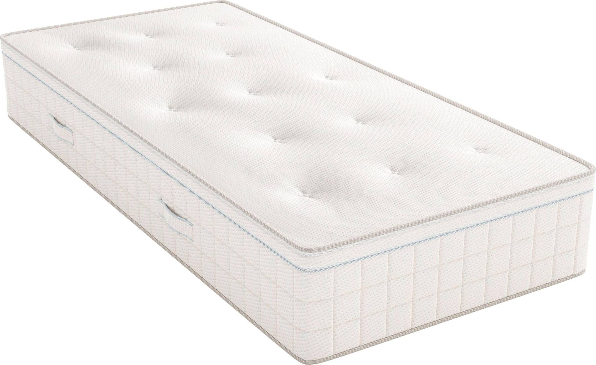 Schlaraffia Boxspringmatratze »Matratze Air Boxspring mit Topper, in 90x200 cm und weiteren Grössen«, 33 cm hoch, Raumgewicht: 43 kg/m³, 882 Federn, (1 St.), mit abnehmbaren Topper Schlaraffia Boxspringmatratze »Matratze Air Boxspring mit Topper, in 90x200 cm und weiteren Grössen«, 33 cm hoch, Raumgewicht: 43 kg/m³, 882 Federn, (1 St.), mit abnehmbaren Topper von Schlaraffia